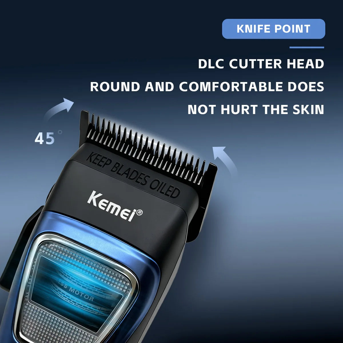 Kemei Clippers Professional Hair Clippers Haircut KM-1911