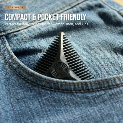 New Triangular Pocket Rotating Combs Fidge