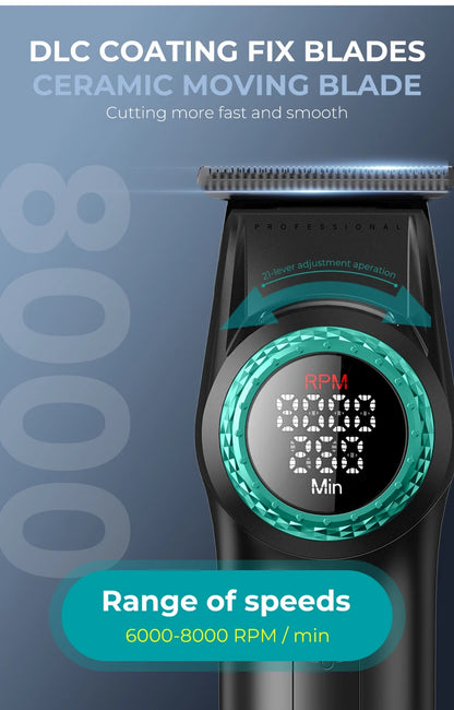 VGR 977 377 new hair trimming set high-end men's hair clipper