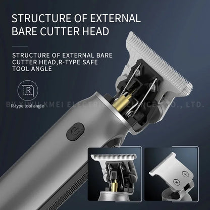 Kemei Hair Liners Clippers Men Beard Trimmer T-Blade