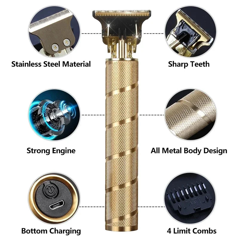 Kemei Hair Clipper Electric Hair Trimmer for Men Electric Shaver