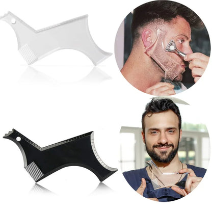 Men Beard Styling Template Stencil Beard Comb Beard Shaping
