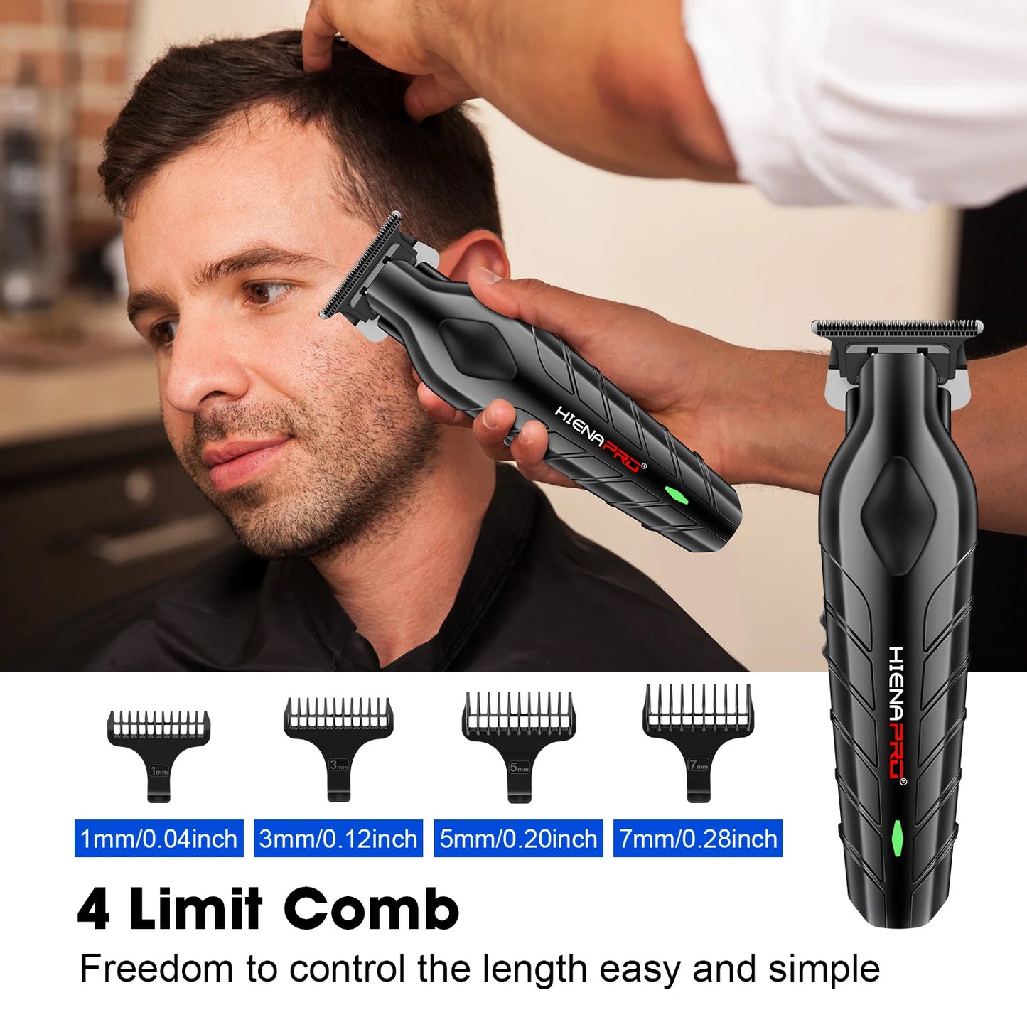 Men Hair Clippers Professional Barber Hair Trimming Clipper