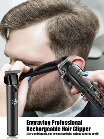 hiena Hair Clipper Kit for Men Electric Shaver Hair Trimmer