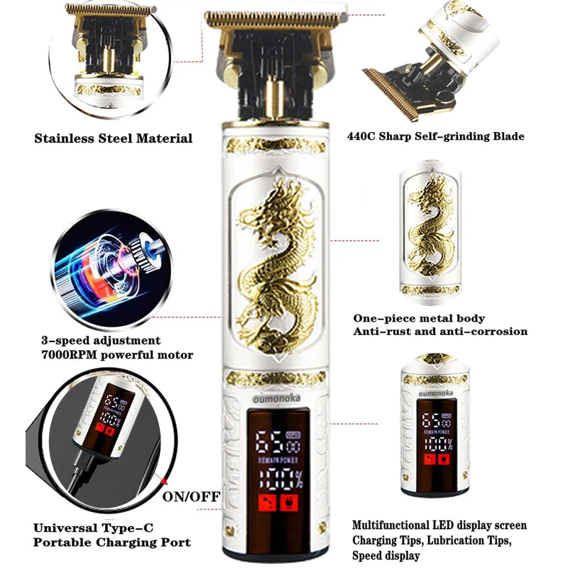 New Professional Electric Shaver for Men Razor Beard Trimmer