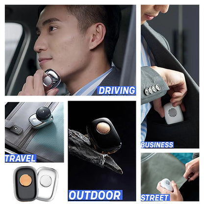 Portable USB Electric ZAO Razor For Men Mini-Shave Pocket