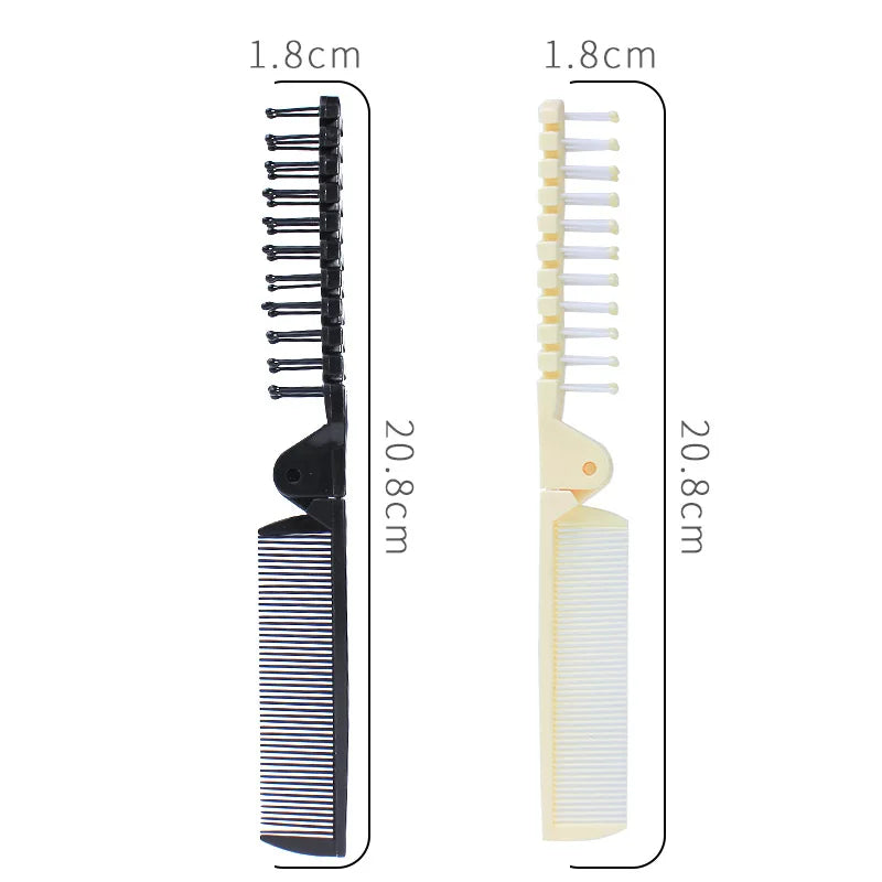 1pc Hair Combs for Beard Folding Pocket Comb Hair Brush