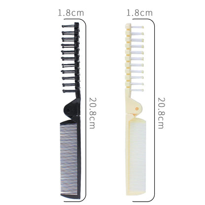 1pc Hair Combs for Beard Folding Pocket Comb Hair Brush