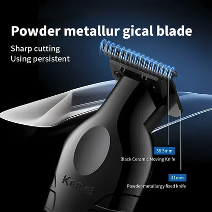 Hair Trimmer 0mm Zero Gapped Carving Clipper Detailer Machine