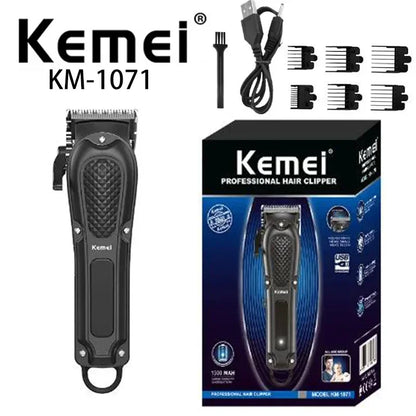 Kemei KM-1071 USB Charging Cordless Hair Salon Clipper