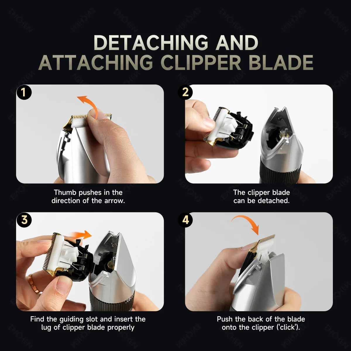 Sharp X Hair Trimmer Professional Haircut Clipper