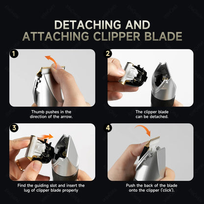 Sharp X Hair Trimmer Professional Haircut Clipper