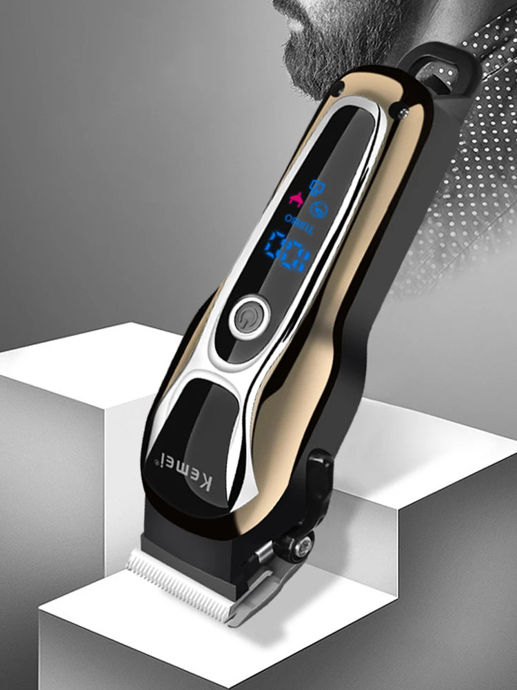 Kemei Professional Hair Clipper Rechargeable Trimmer KM-1990