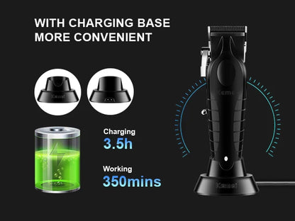 2500mah Lithium Battery Adjustable Trimmer Kemei Km-2296