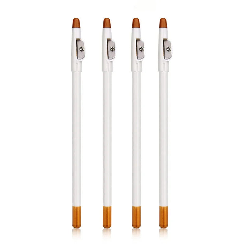 White Barber Beard Pencil Edge Hairline Trace Hair Shape
