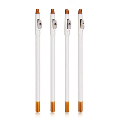 White Barber Beard Pencil Edge Hairline Trace Hair Shape