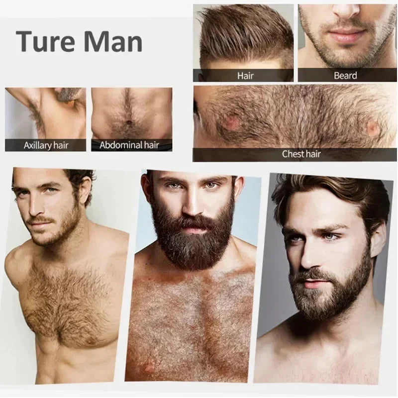Beard Growth Oil Beard Wax Balm Hair Loss Moustache