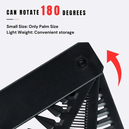 Double/Triple Tooth Portable Folding Hair Comb