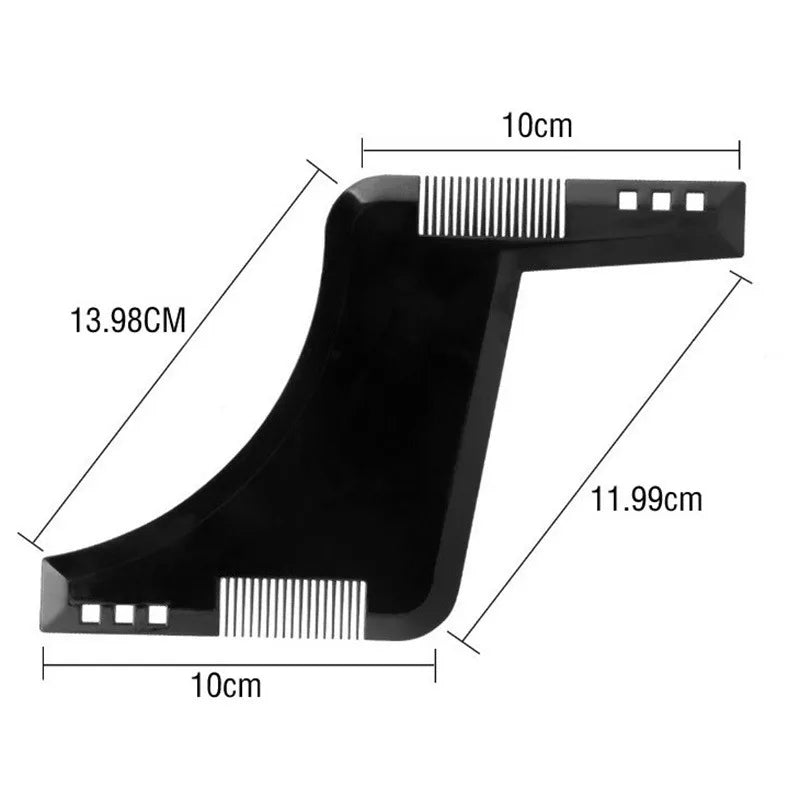 Men Beard Comb Beard Care Template Beard Brush Moustache