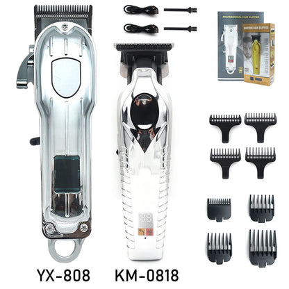 Professional Hair Clipper for Men 10W High Power LED Display