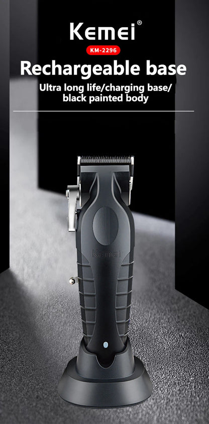 Kemei Professional Hair Clipper For Men Adjustable Hair Trimmer