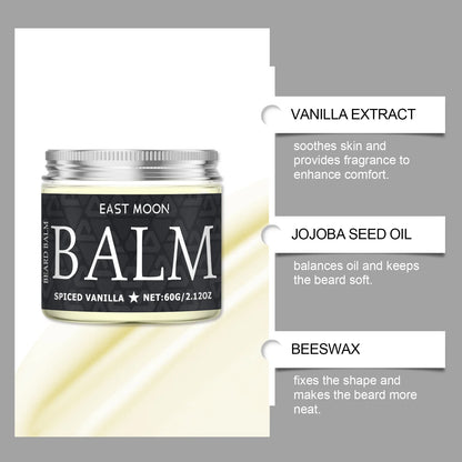 60g Vanilla Beard Keep Smoothing Nourishing Balm