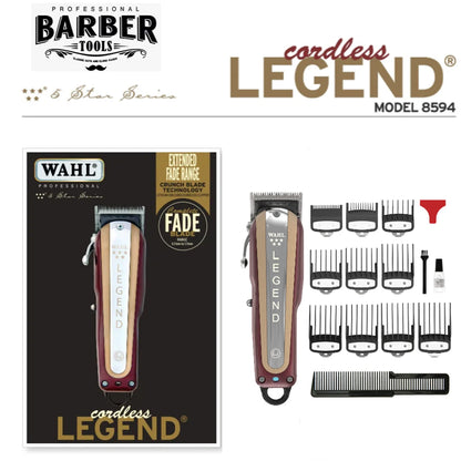 Wahl Professional 5 Stars Cordless Magic Clip T-Cut for Barbershop