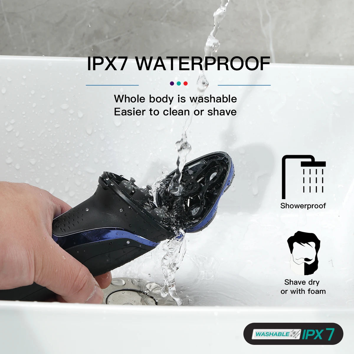 VGR Electric Shaver Professional Razor for Men V-306