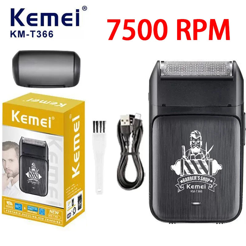 Kmei KM-T366 Shaver Professional Razor Electric Shaving