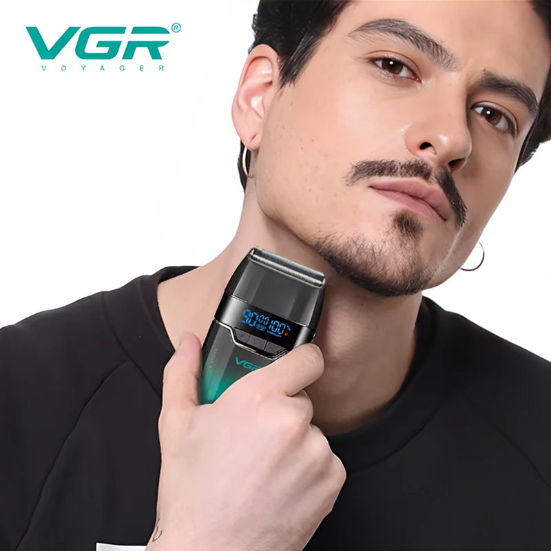 VGR New Shaver Gradient Color Body High end Hair Trimmer V-308