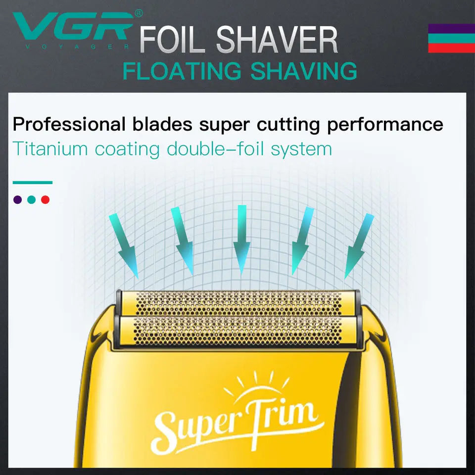 Original VGR Rechargeable Electric Shavers For Men