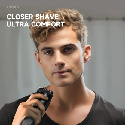 ENCHEN Electric Shaver 3D Blackstone 3 IPX7 Waterproof Razor
