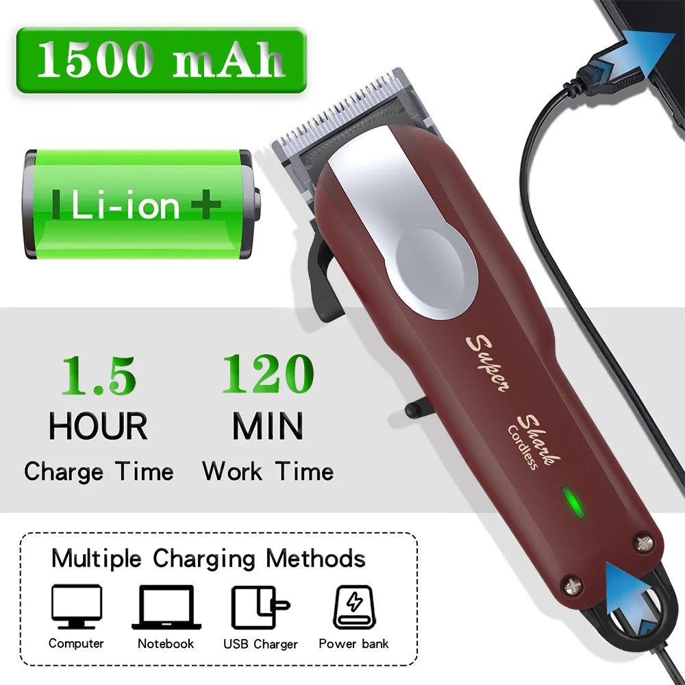 Magicful Professional Hair Clipper Beard Shaver Hair Cutting Machine