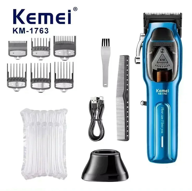 Kemei  Barber High Speed Motor 9000 RPM Electric Hair Clipper KM-1763
