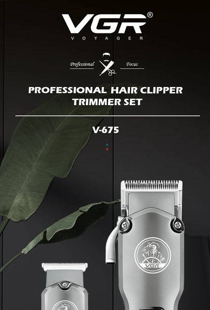 Original VGR Waterproof Combo Set Professional Hair Trimmer Machine