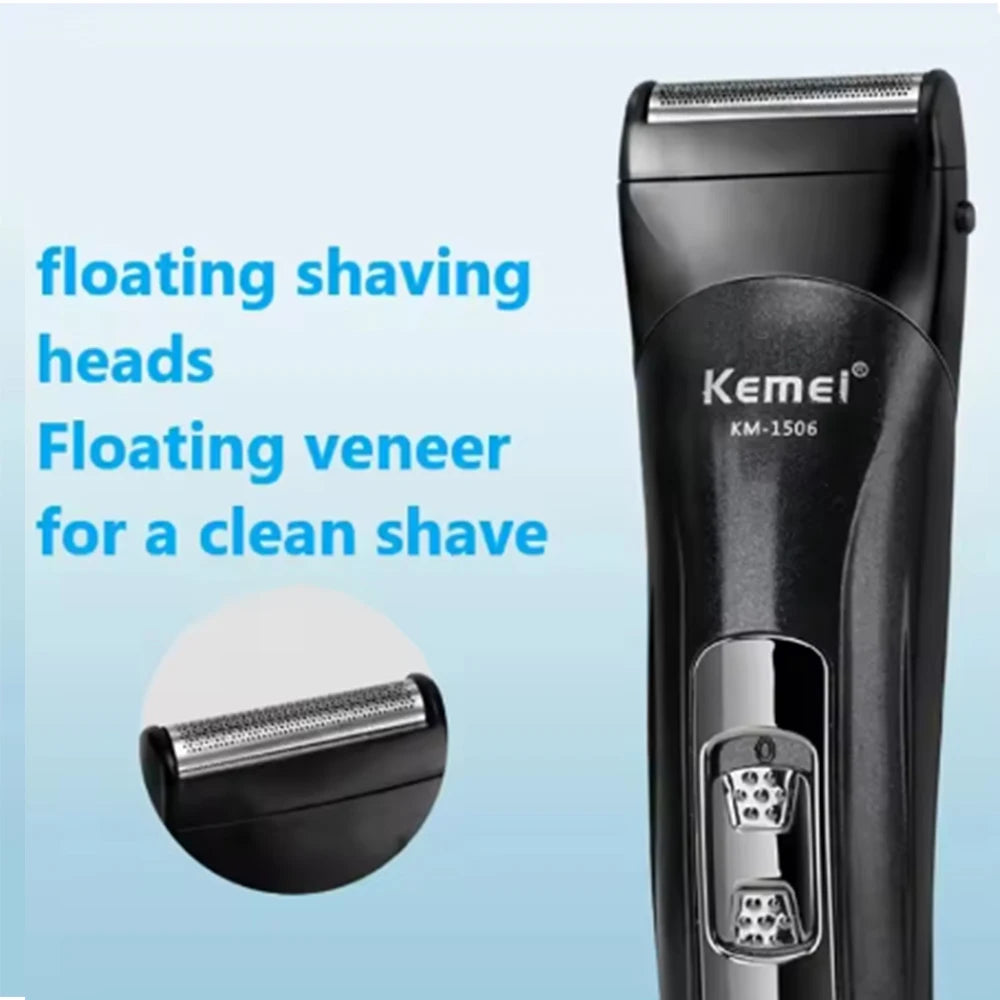 Kemei KM-1506 3 in 1 Electric Shaver Hair cutting trimmer