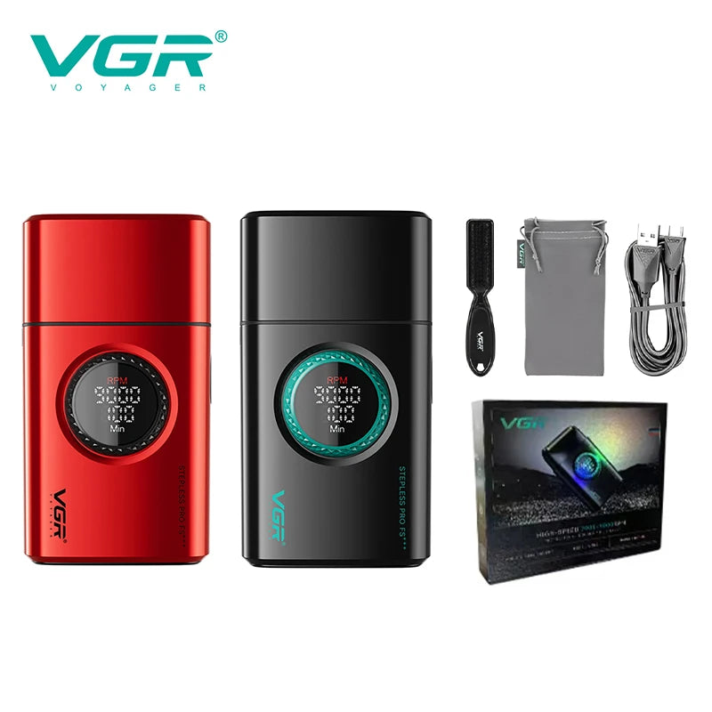 VGR high-end men's shaver alloy reciprocating V-378