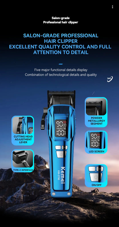 KEMEI Hair Trimmers Clippers Professional Clippers km-2796