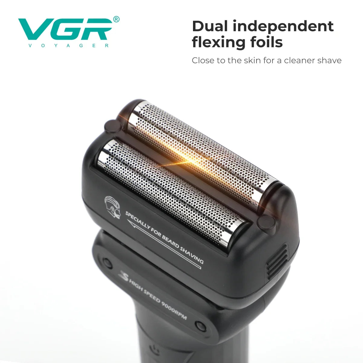 VGR Electric Shaver Professional Shaving Machine 9000 RPM V-368