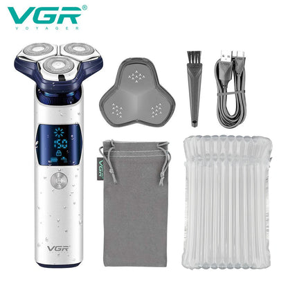 VGR Shaver Electric Razor Waterproof USB Beard Trimmer V-328