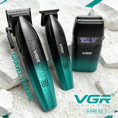VGR Hair Trimmers Professional Hair Cut Machine Adjustable V-640 S3