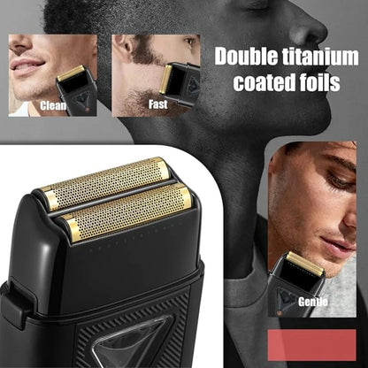 VGR Beard Trimmer Professional Shaver 9000 RPM Razor V-334