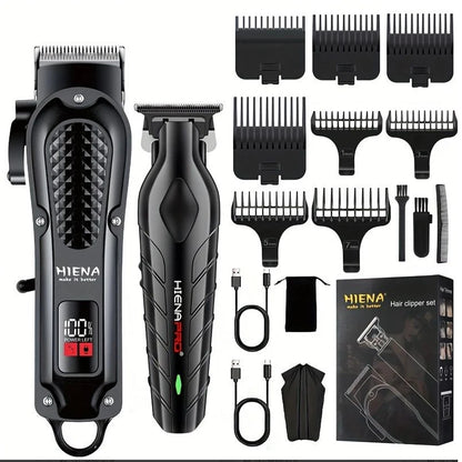 hiena 212 Professional Hair Cutter Mans Hair Clipper Set