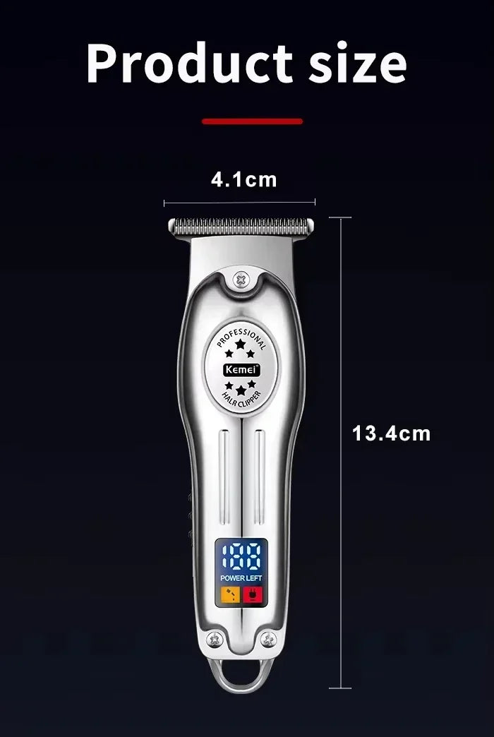 Kemei KM-2628 KM-678 KM-2024 USB Rechargeable Hair Clipper