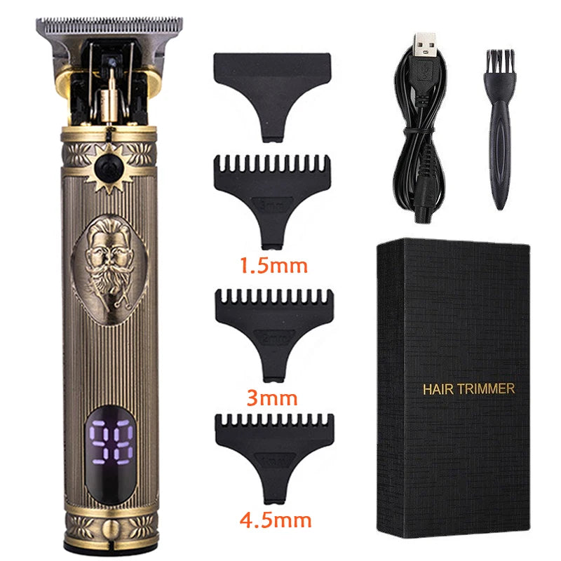 T9 Cordless Electric Hairber Shaver Hair Trimer Travel Razors