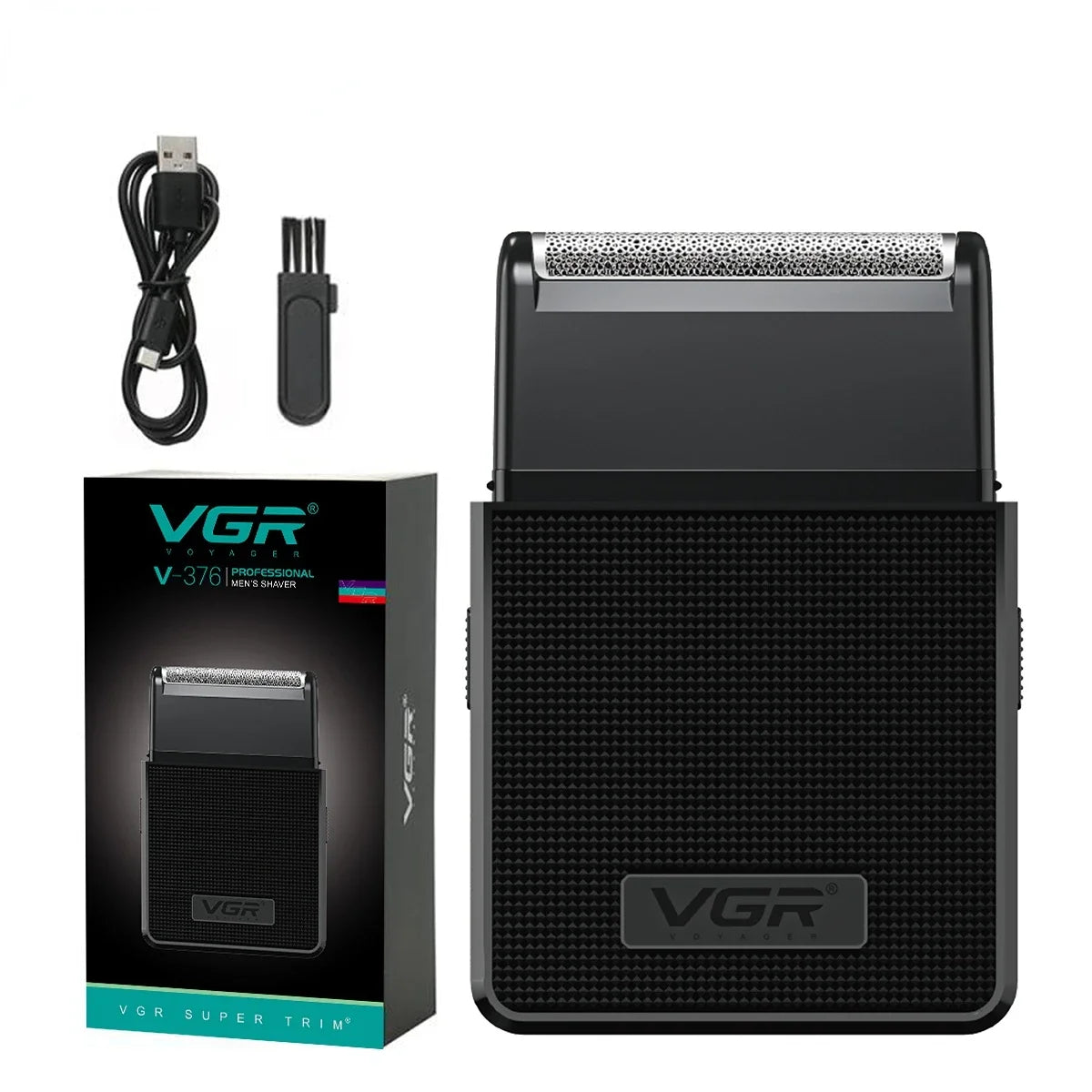 VGR Shaver Professional Hair Trimmers Rechargeable Beard Trimmer  V-376