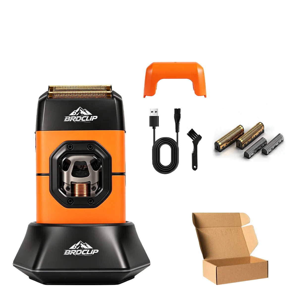 New Professional BRDCLIP Salon Barber Kit Hair Clipper