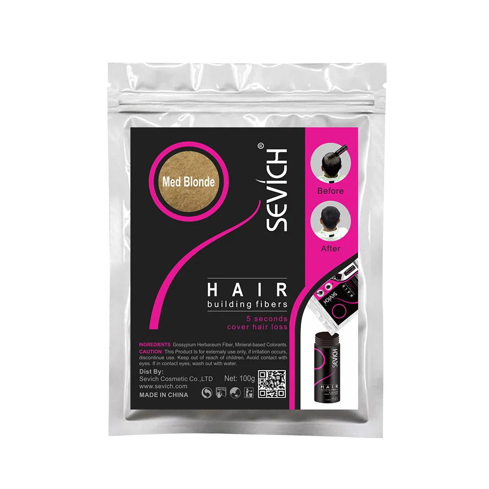 10 Color Keratin Hair Building Fiber Hair Loss Fiber