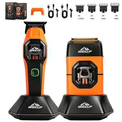 New Professional BRDCLIP Salon Barber Kit Hair Clipper