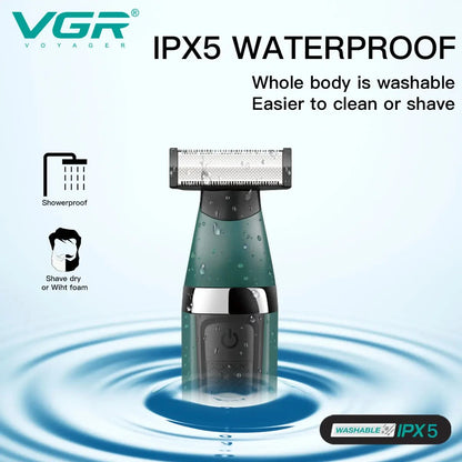 VGR V-393 2-in-1 multifunctional hair trimming set